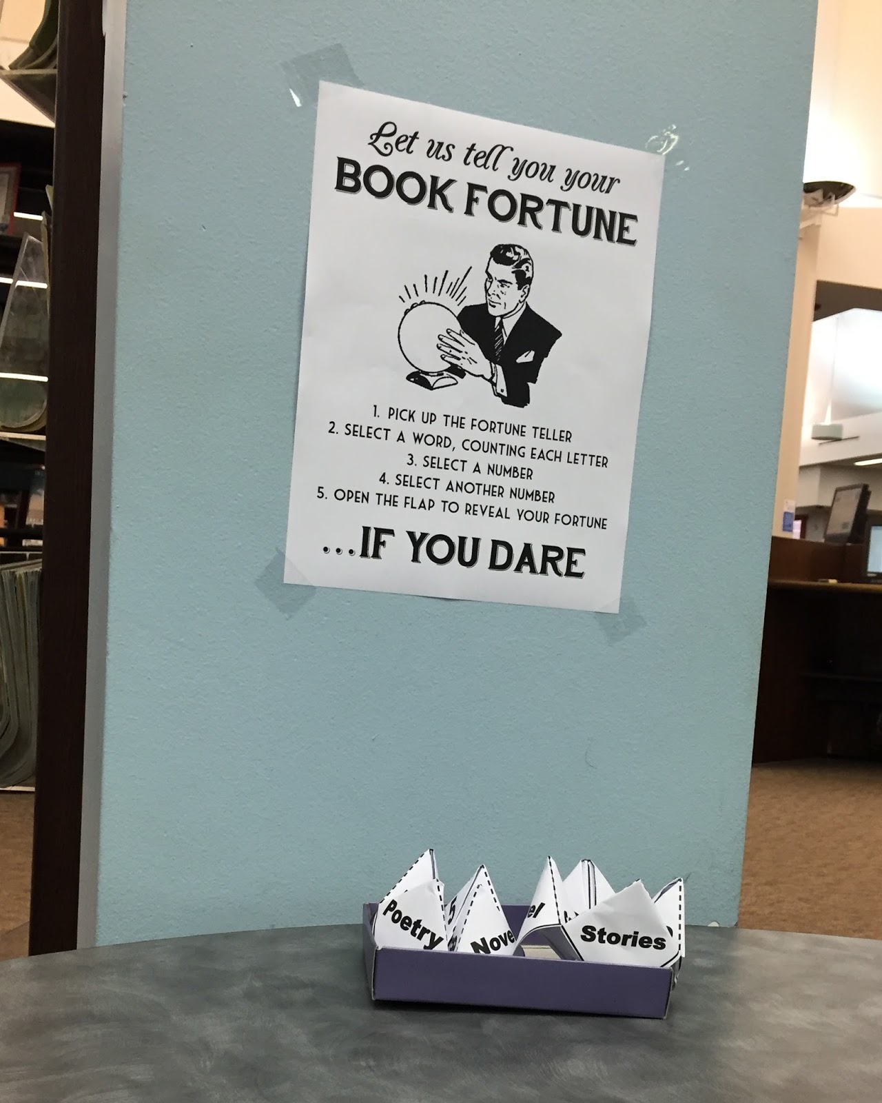 One For The Books Quick Pic Book Fortune Teller