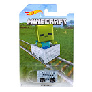 Minecraft Minecart Hot Wheels Figure