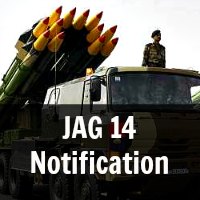 JAG 14 Notification 