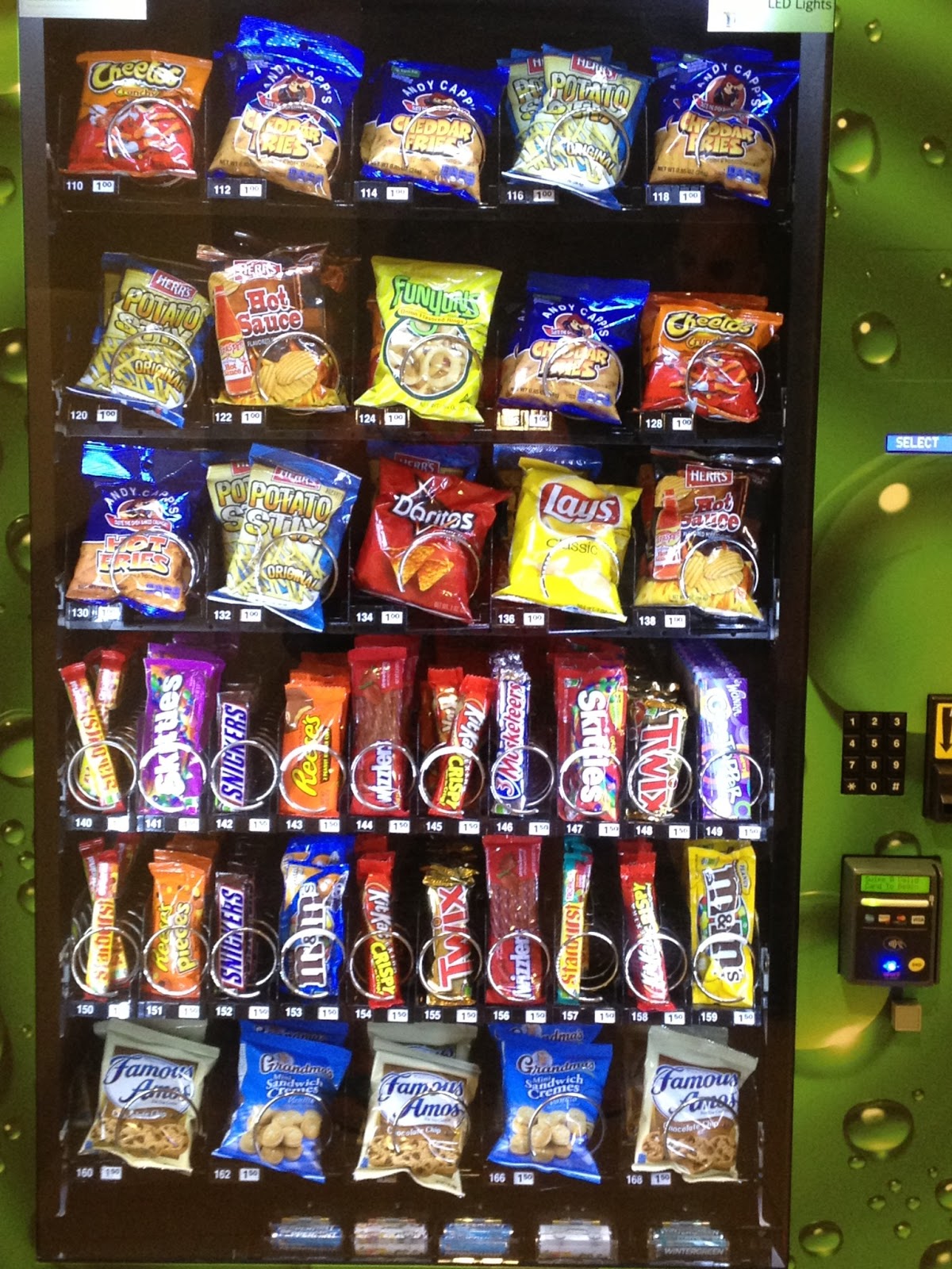 Water Lemon Kale Don't Judge This Vending Machine By Its Cover, But By