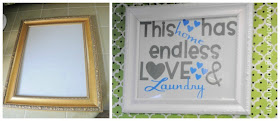Laundry printable: This Home has Endless Love and Laundry | OrganizingMadeFun.com