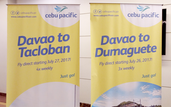 Cebu Pacific now flies to Dumaguete and Tacloban from Davao + Flight Schedule