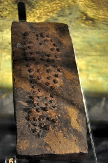 rzymskie artefakty z Czech, wystawione na zamku w Mikulovie