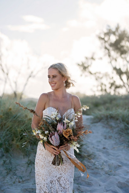 GOLD COAST BEACH WEDDING INSPIRATION AUSTRALIAN BRIDAL DESIGNER