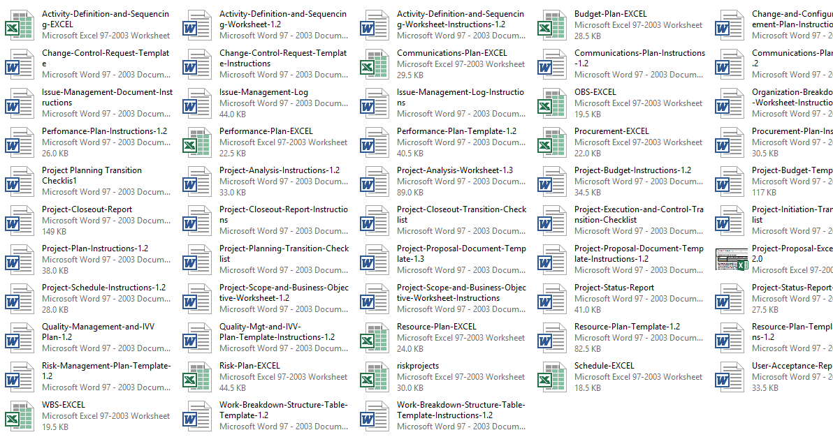 100 Sample Project Management Templates in Word and Excel - Software ...