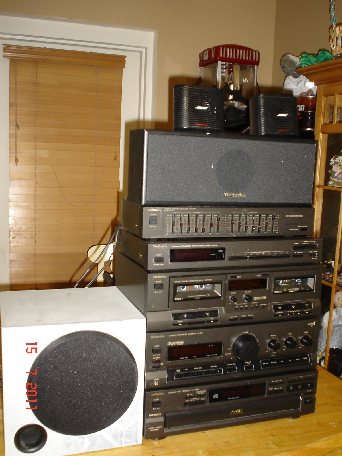 The Storage Princess Vintage Technics Stereo System WORKS GREAT!