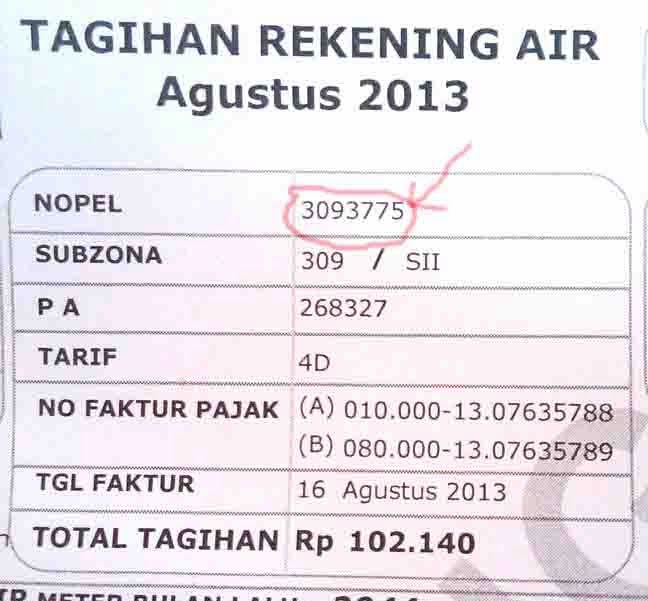 Bayar Tagihan PDAM Jakarta (Aetra)