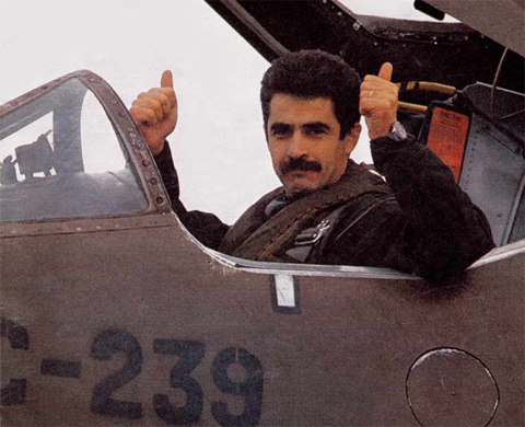 piloto veterano de Malvinas pablo carballo