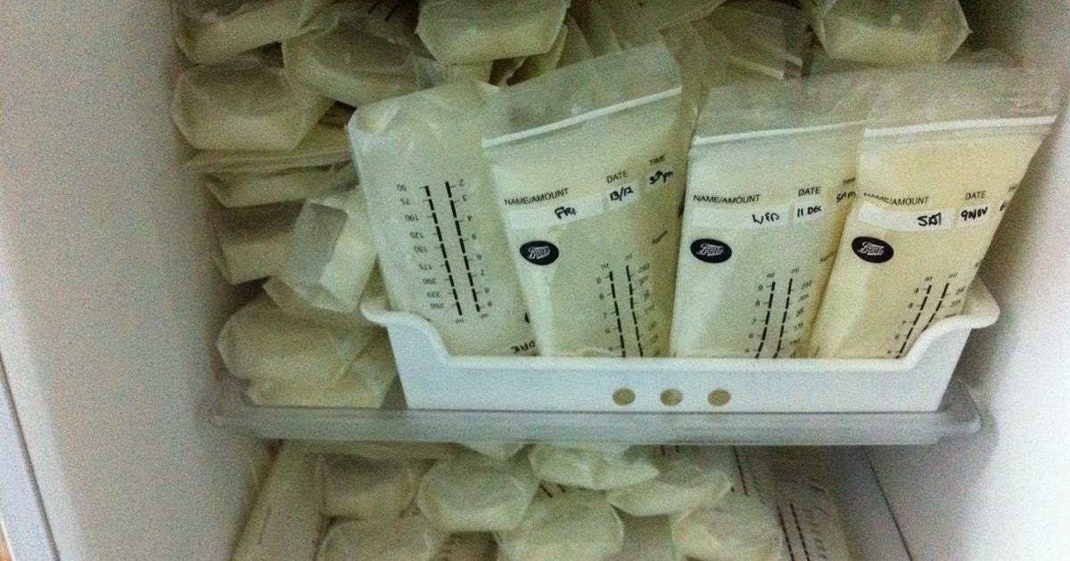 Breastfeeding journey Maximizing space in Freezing breast milk