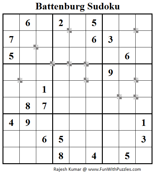 Battenburg Sudoku (Fun With Sudoku #53)