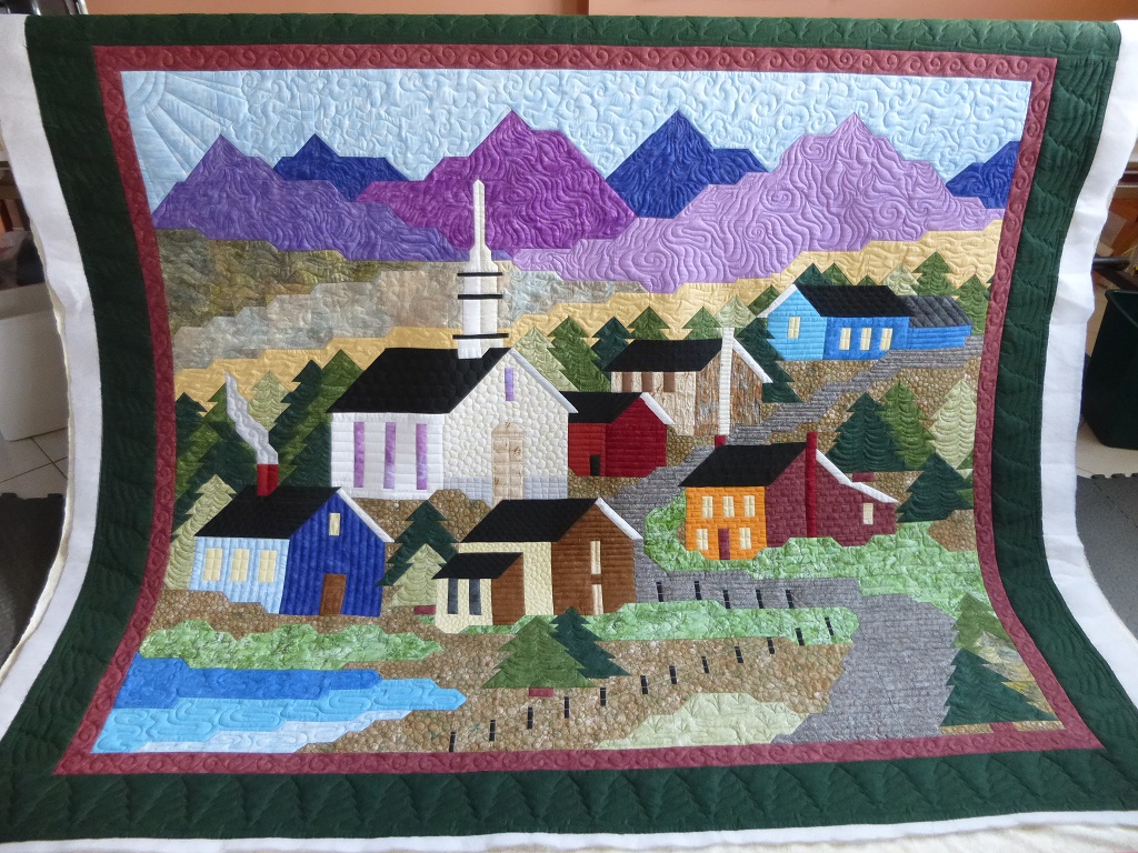 caledonia quilter Rocky Mountain High Quilt photo heavy post