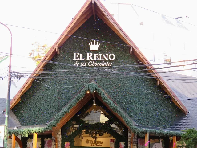 El Reino de los Chocolates (the king of chocolates) in Bariloche Argentina