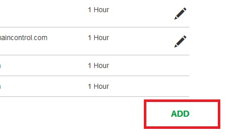GoDaddy custom domain name BlogSpot पर कैसे स्थापित करें Click the DNS option and click the "Add" button at the bottom of the "Record" name page.