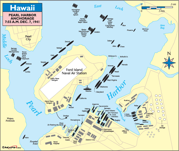 pearl harbor térkép Sextant Blog: 99.) Mitsubishi A6M 