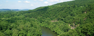 Mount Neversink from Klapperthal Junction, Reading, Berks County, Pennsylvania