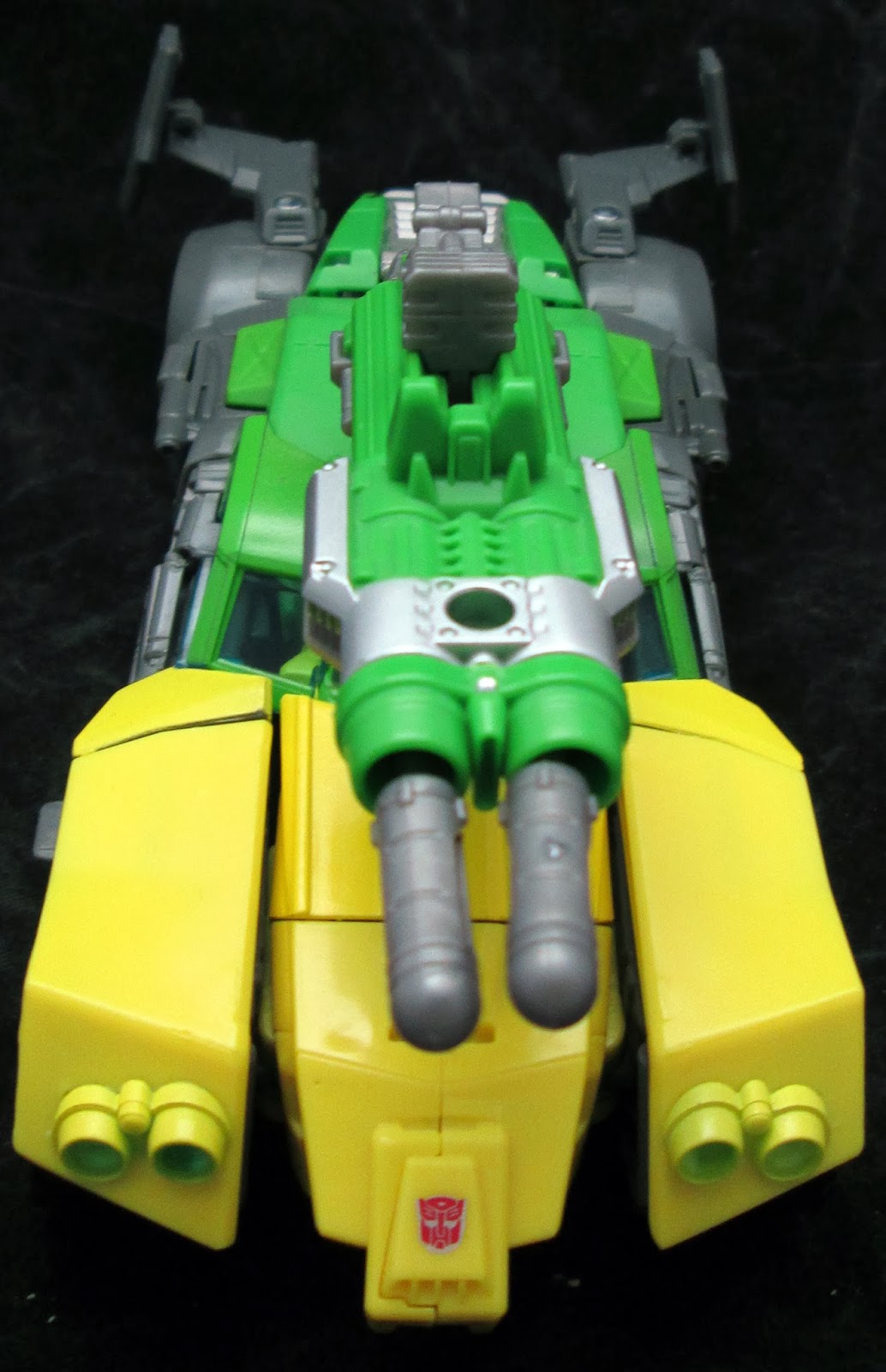 green and yellow transformer