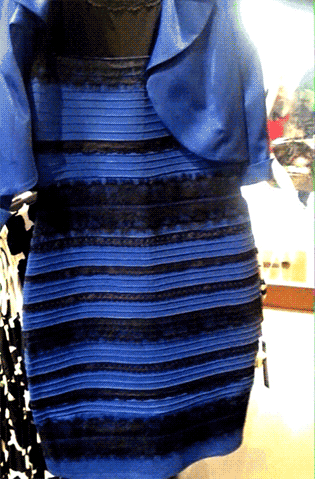 what color is this dress - white and gold or blue and black, using science to find the answer of internet's burning question what color is this dress - white and gold or blue and black, using science to find the answer of internet's burning question via geniushowto.blogspot.com dress that broke the internet
