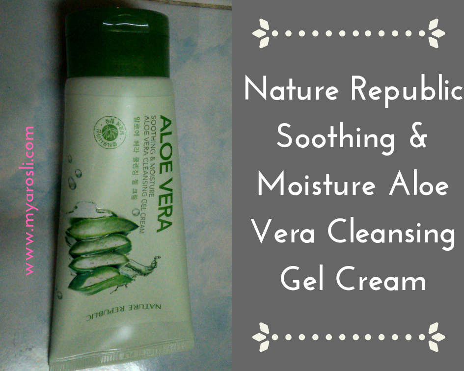 Nature Republic Soothing & Moisture Aloe Vera Cleansing Gel Cream
