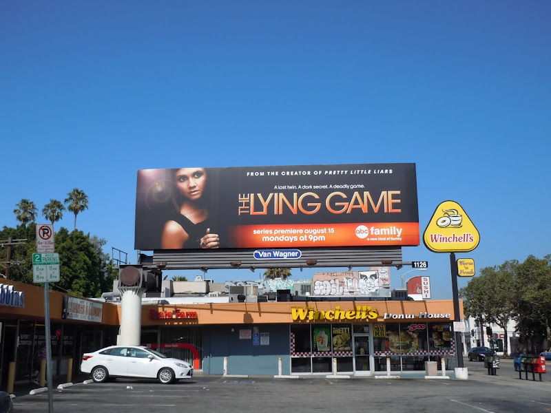 The Lying Game TV billboard