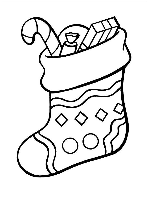 12 Best Christmas Stocking Coloring Pages Free & Printable COLORING