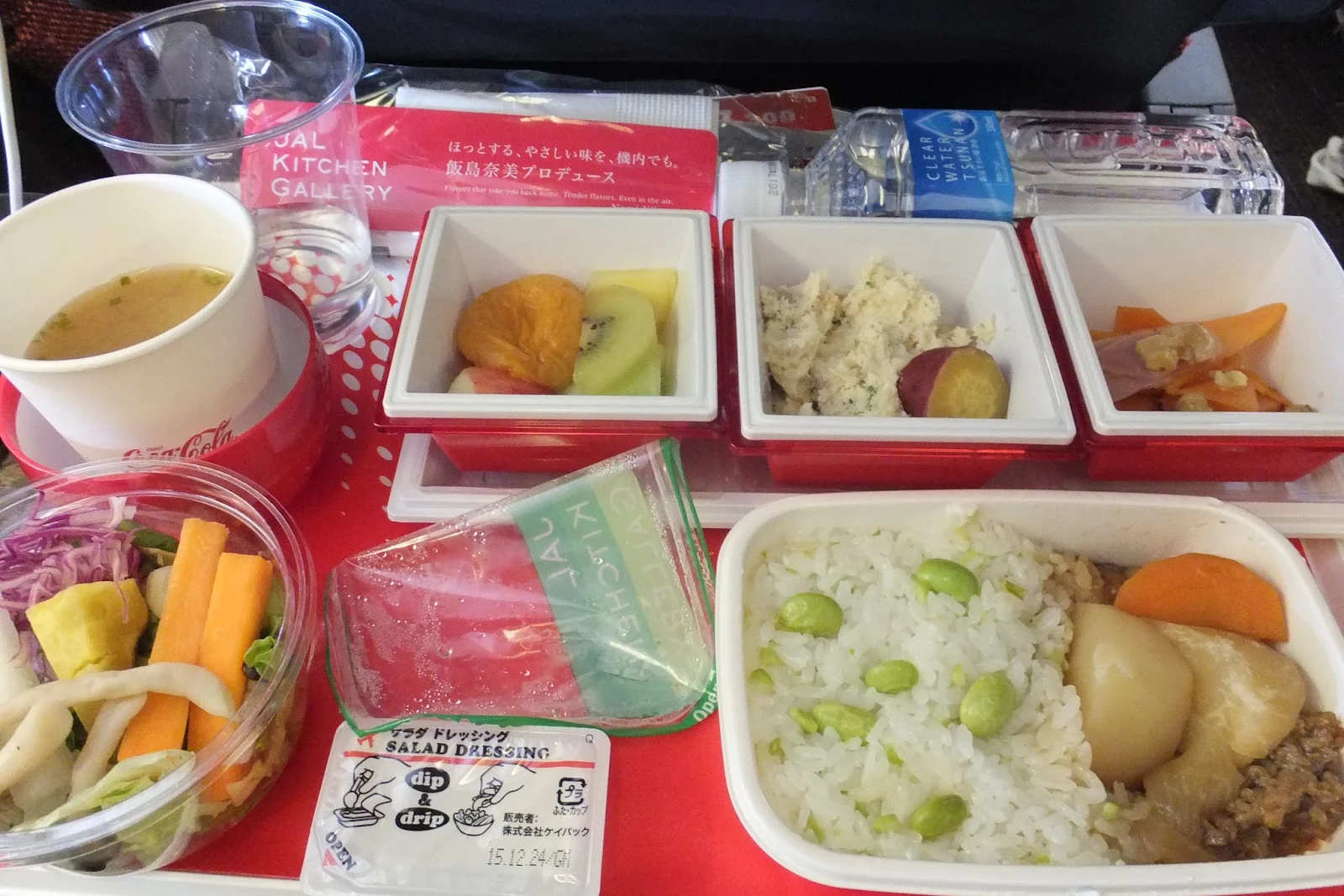 JALエコノミー機内食 flight-meal-JAL