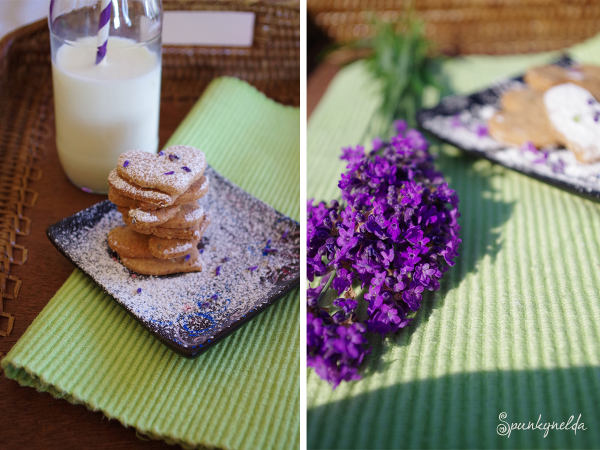 Spunkynelda: Sweet Foodlove | Lavendel Cookies