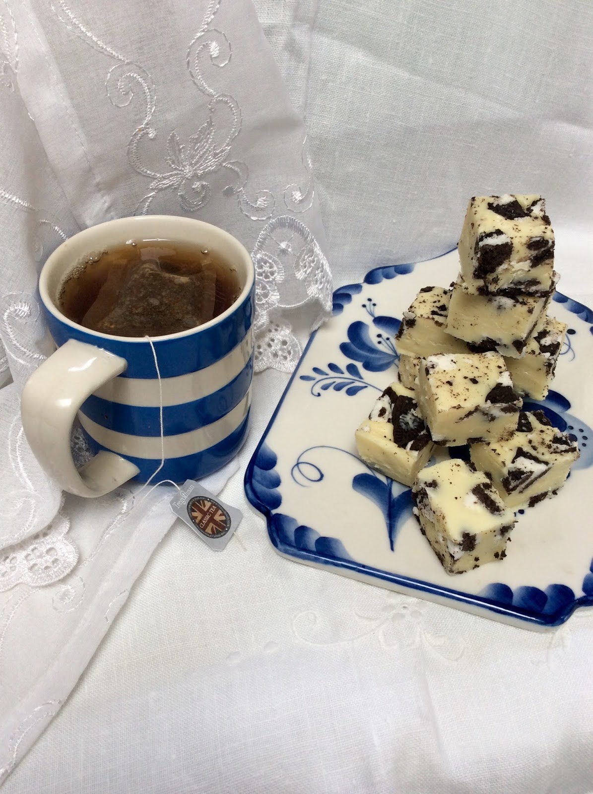 Chez Maximka White chocolate Oreo fudge