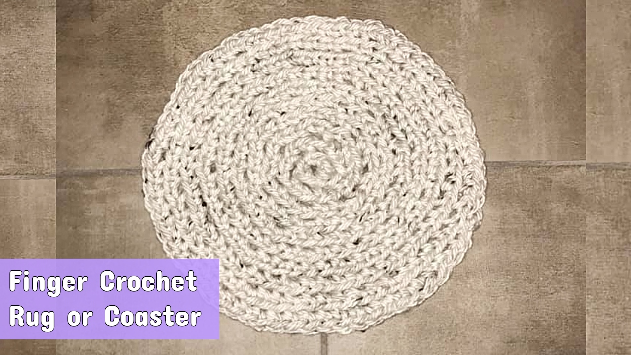 Amy's Crochet Creative Creations How Crochet a Rug Tutorial