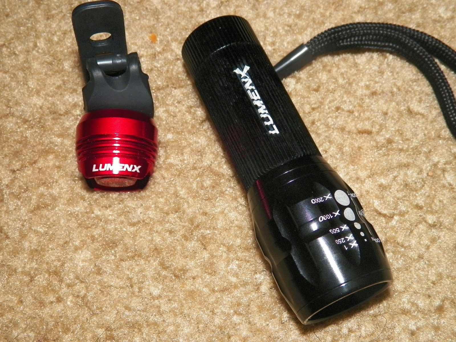mygreatfinds Lumenx Mountable Bike Light