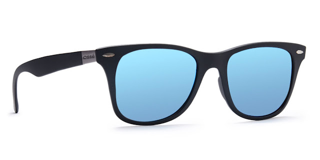 Osse Blue Mirror Retro Square Sunglasses for Men and Women Rs 9949