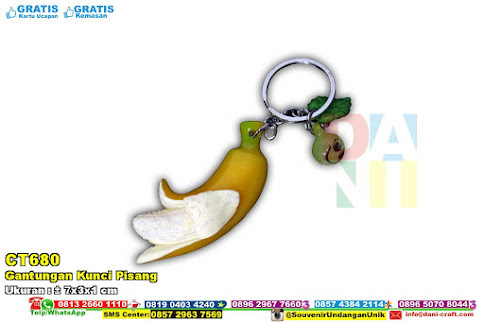 Gantungan Kunci Pisang
