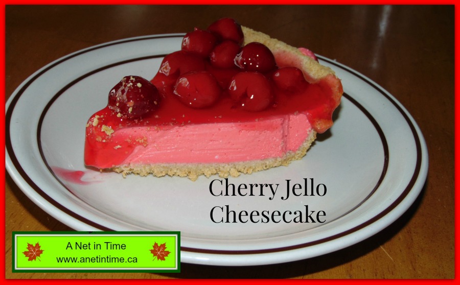 Recipe Cherry Jello Cheesecake A Net in Time