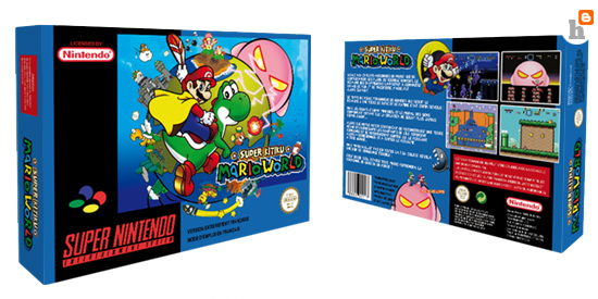 Réalisastion de packaging : Super Kitiku Mario World