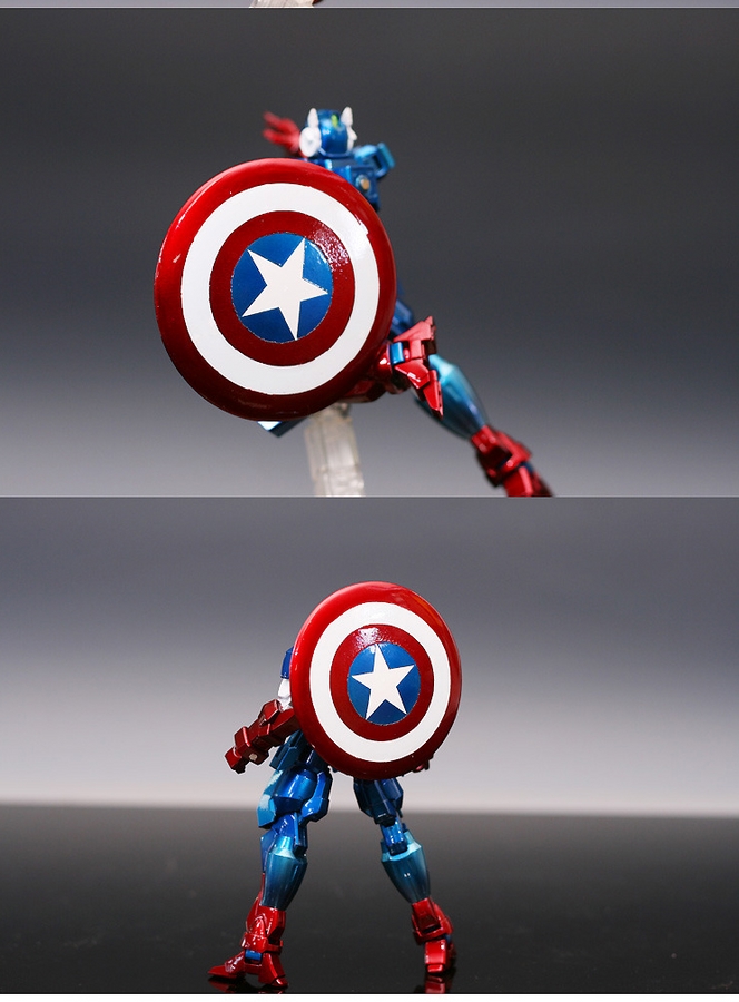 Custom Build Gundam x Marvel 1/144 GBouncer Captain America
