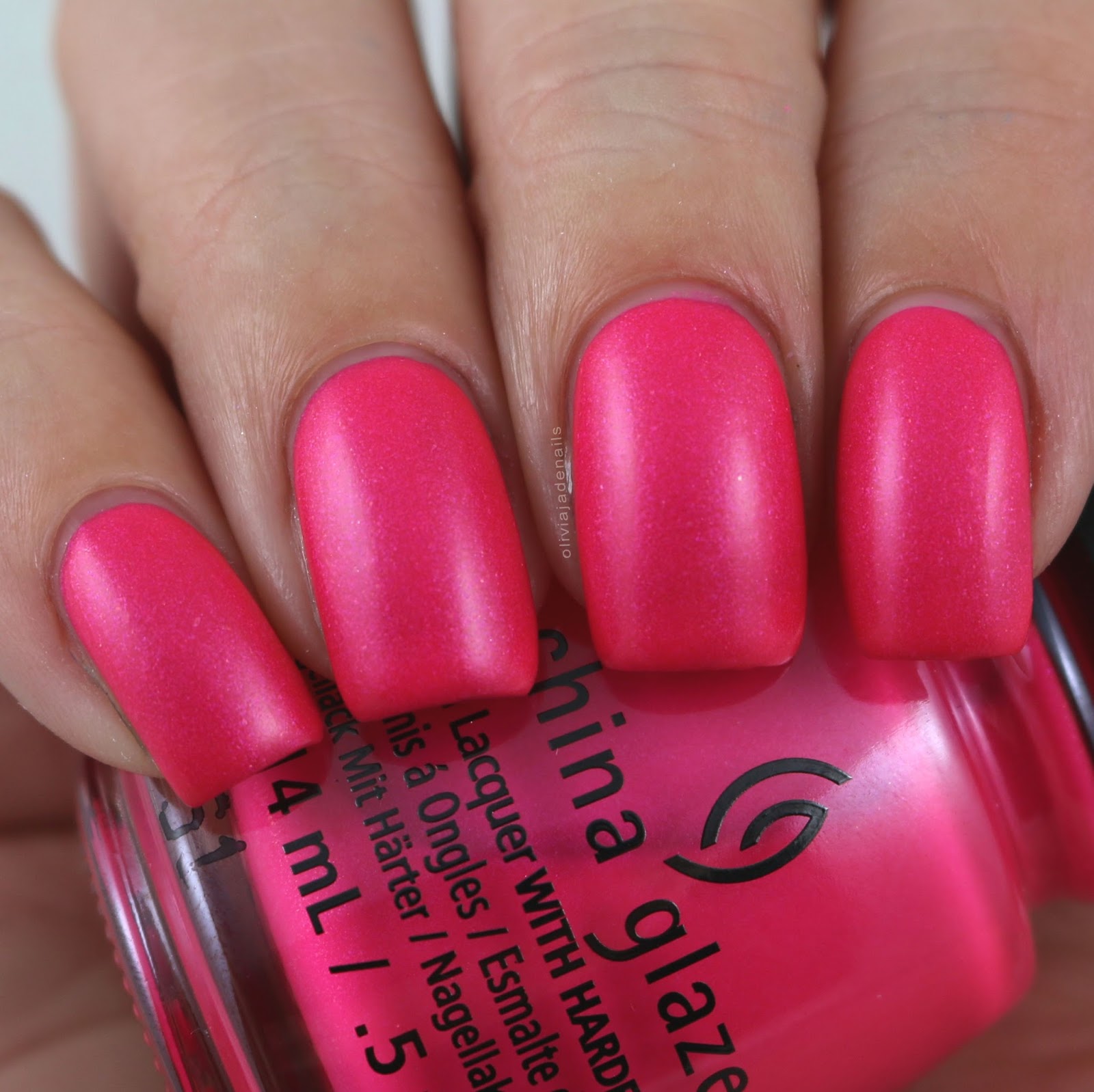 China Glaze She's A Mane-iac (no top coat) swatched by Olivia Jade Nails
