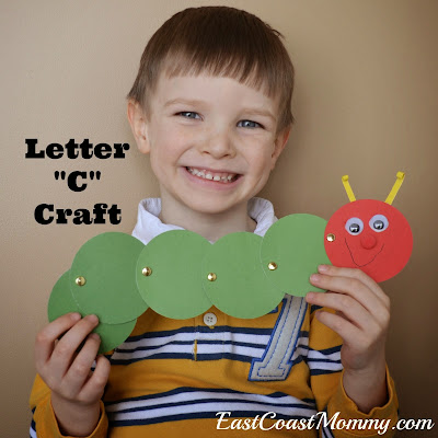 East Coast Mommy: Alphabet Crafts - A to Z