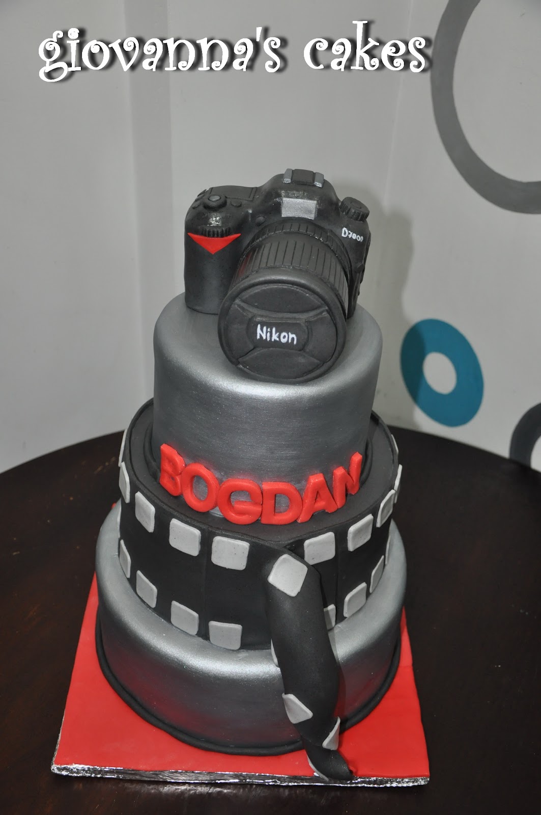 giovanna's cakes Photography themed cake