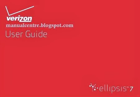 Verizon Wireless Ellipsis 7 Manual - Manual Centre