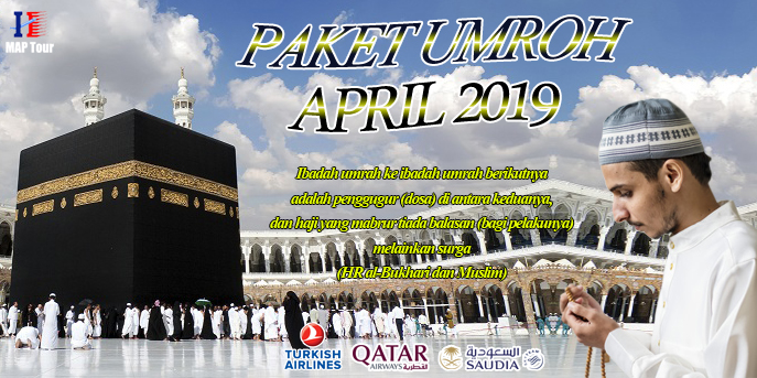 Banner Umroh Reguler April MAP Tour