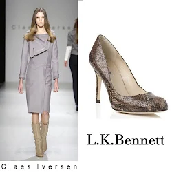 Queen Maxima Style in Claes Iversen Coat and LK Bennett Shoes