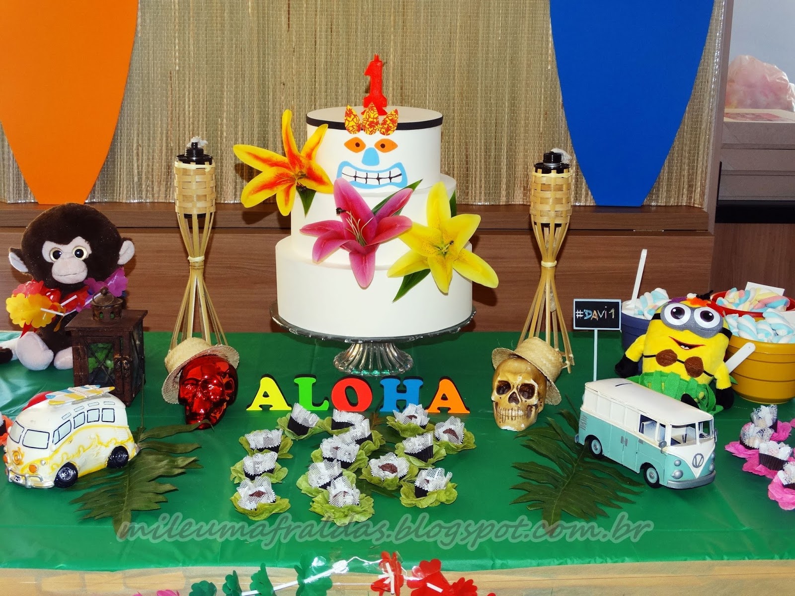 decoracao festa luau:Decoração de festa de um aninho com tema luau – Faça você mesmo decoracao festa luau:Decoração de festa de um aninho com tema luau – Faça você mesmo