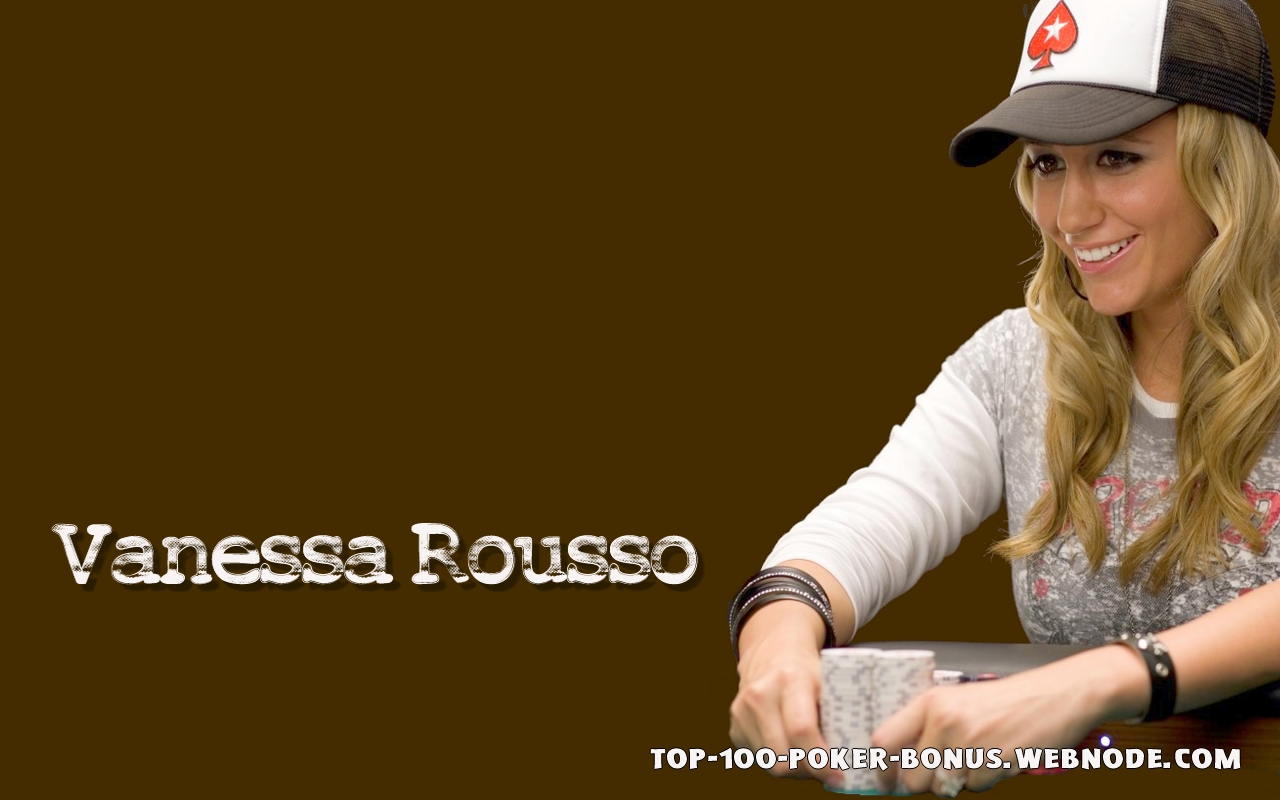 Vanessa Rousso Poker Player Wallpaper