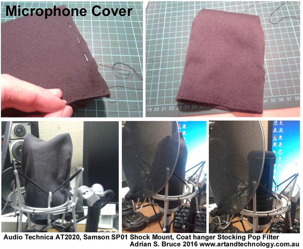 ArtandTechnology Project Studio Condenser Microphone Dust Cover