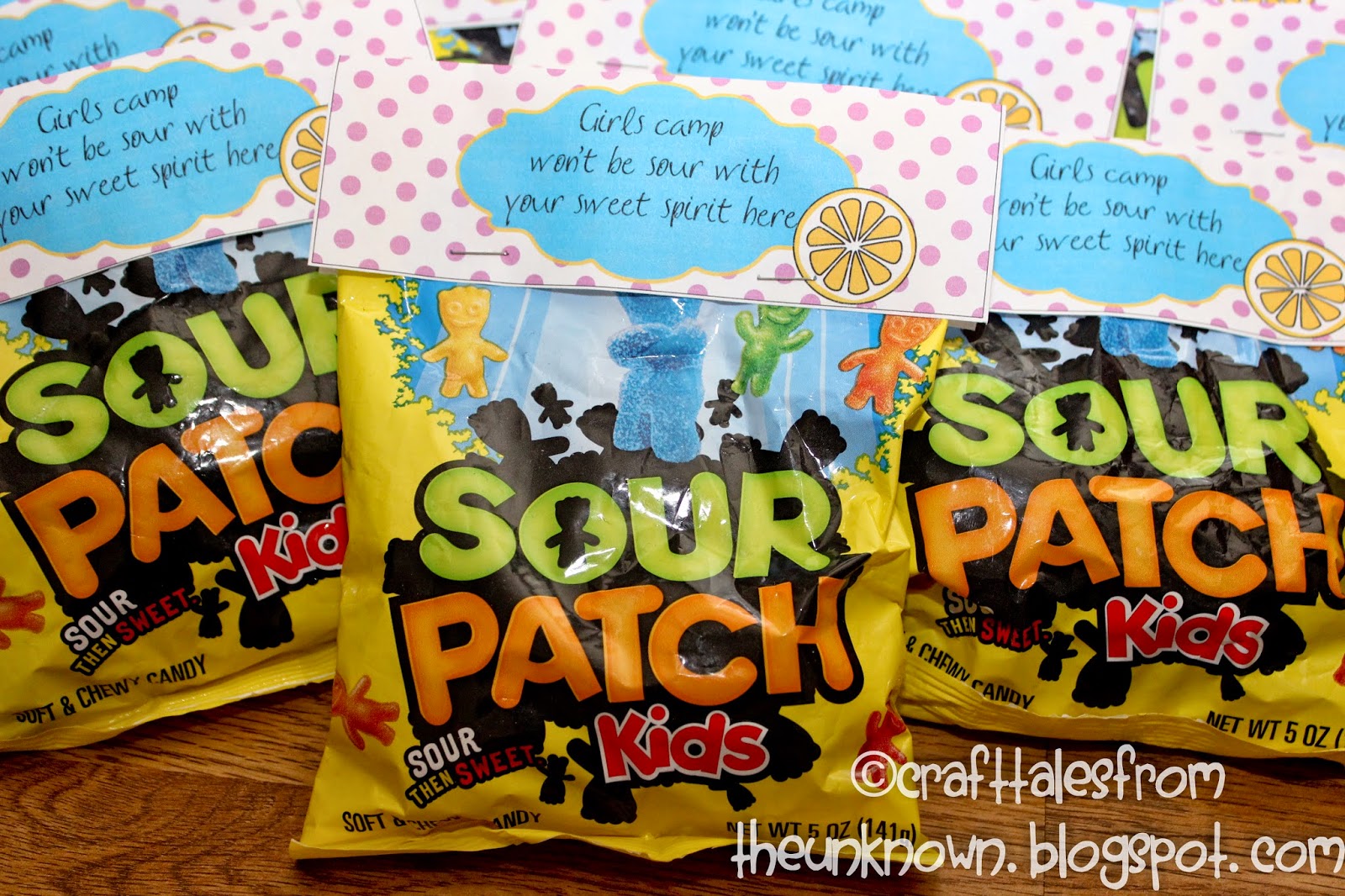 Creations Girls Camp Pillow treats