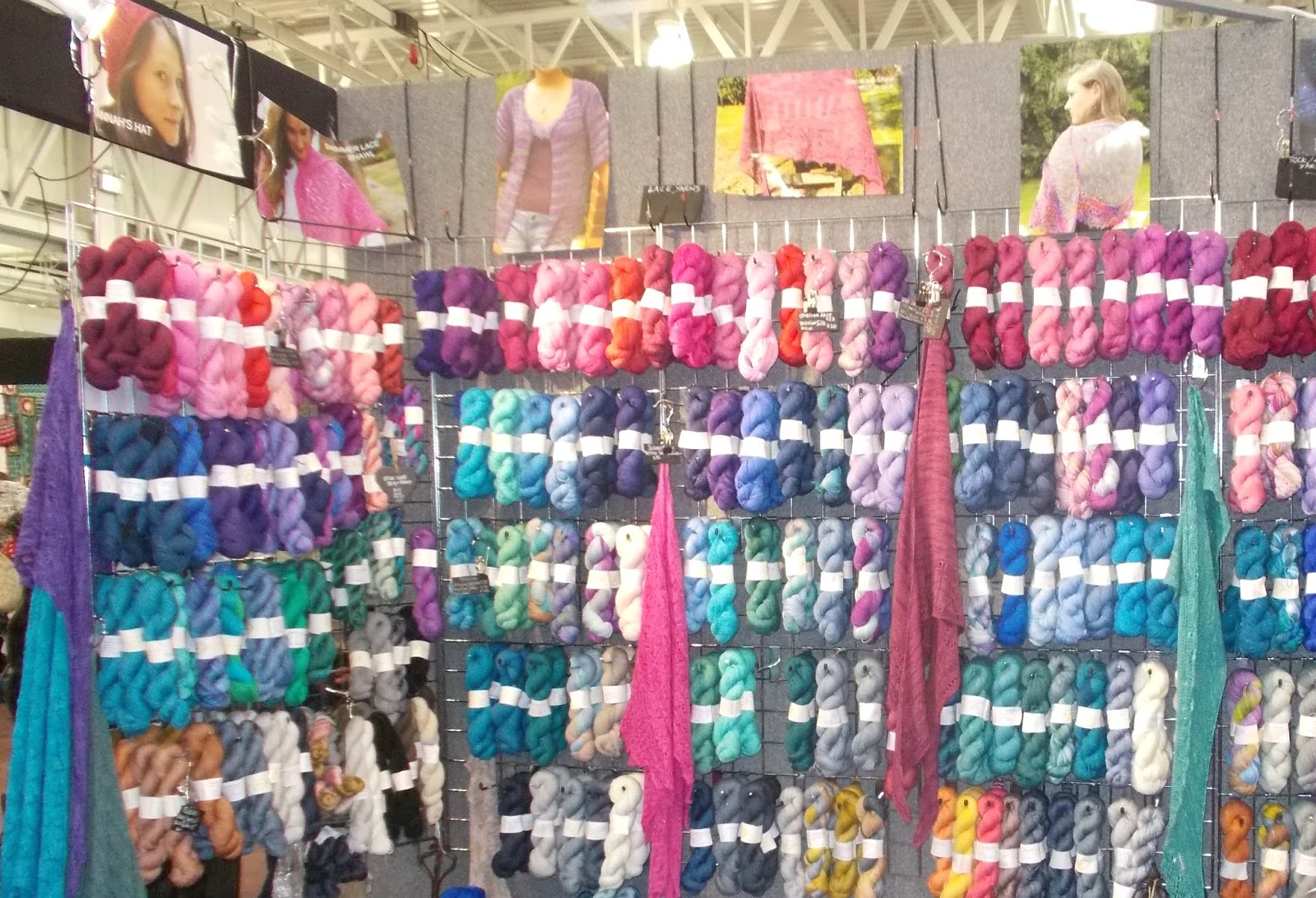 mariannas lazy daisy days: The Spring Knitting and Stitching Show 2016