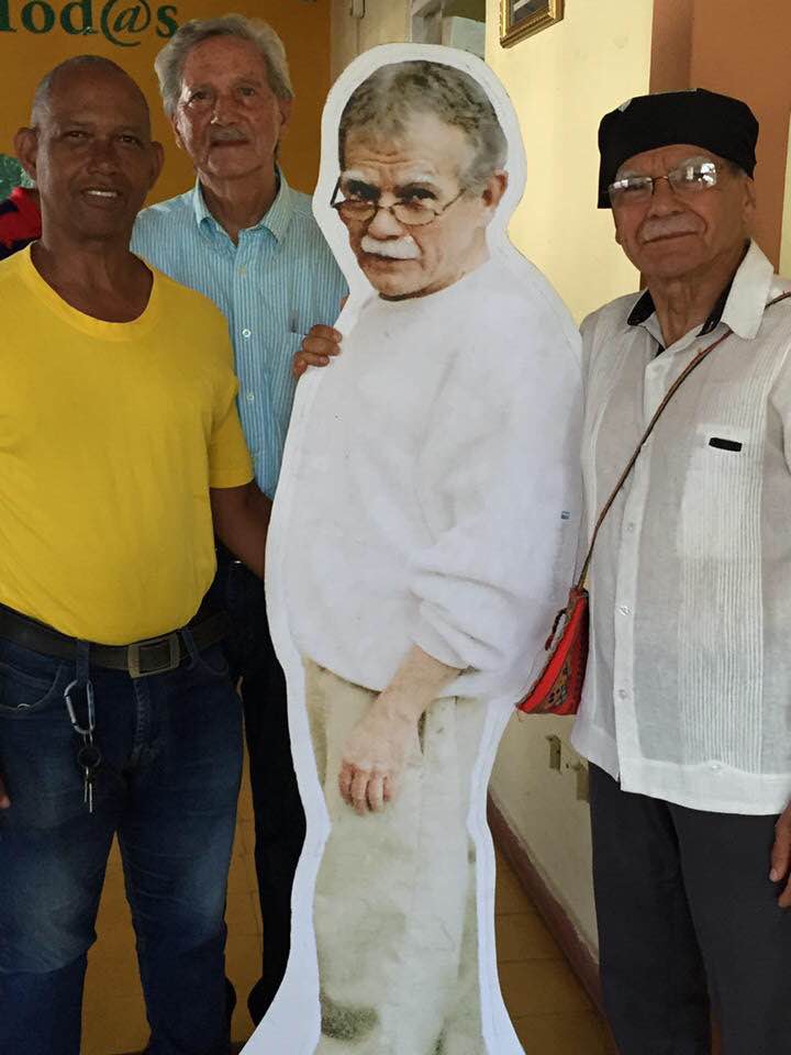 Oscar Lopez Rivera, Ivan Rofriguez y yo