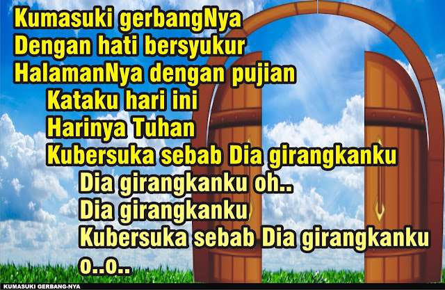 Lirik Lagu Pujian Rohani Kristen Sekolah Minggu Gereja