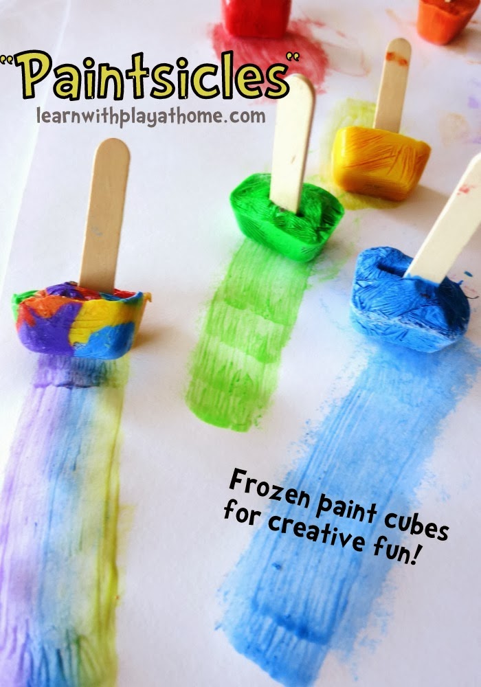 Easy To Make Frozen Paint