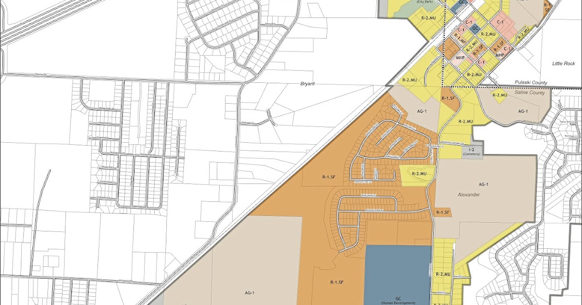 The Alexandrian Proposed zoning map presented to Alexander Planning