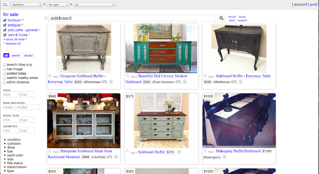 Heir and Space: How to Buy Furniture on Craigslist